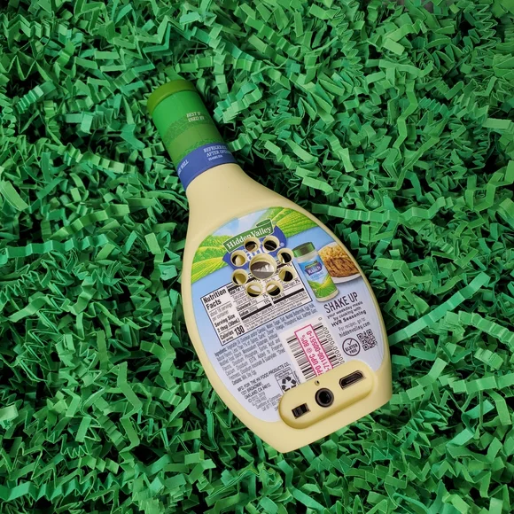 RARE Hidden Valley Bluetooth Speaker Ranch Dressing Bottle Wireless Collectible